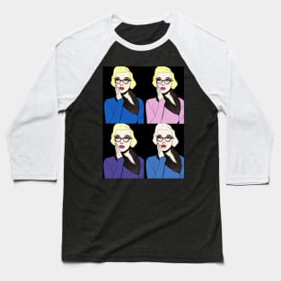 Marilyn Monroe pop art Baseball T-Shirt